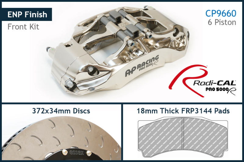 AP Racing by Essex Radi-CAL CP9660 372mm ENP brake kit for 2022+ Subaru WRX VB