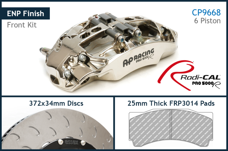 AP Racing by Essex Radi-CAL CP9668 372mm brake kit for BMW F8x M2/M3/M4