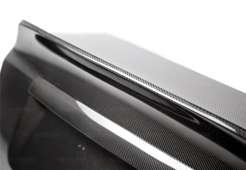Seibon 2008-2014 Subaru Impreza WRX/STI 4dr C-style Carbon Fiber Trunk Lid - photo 3