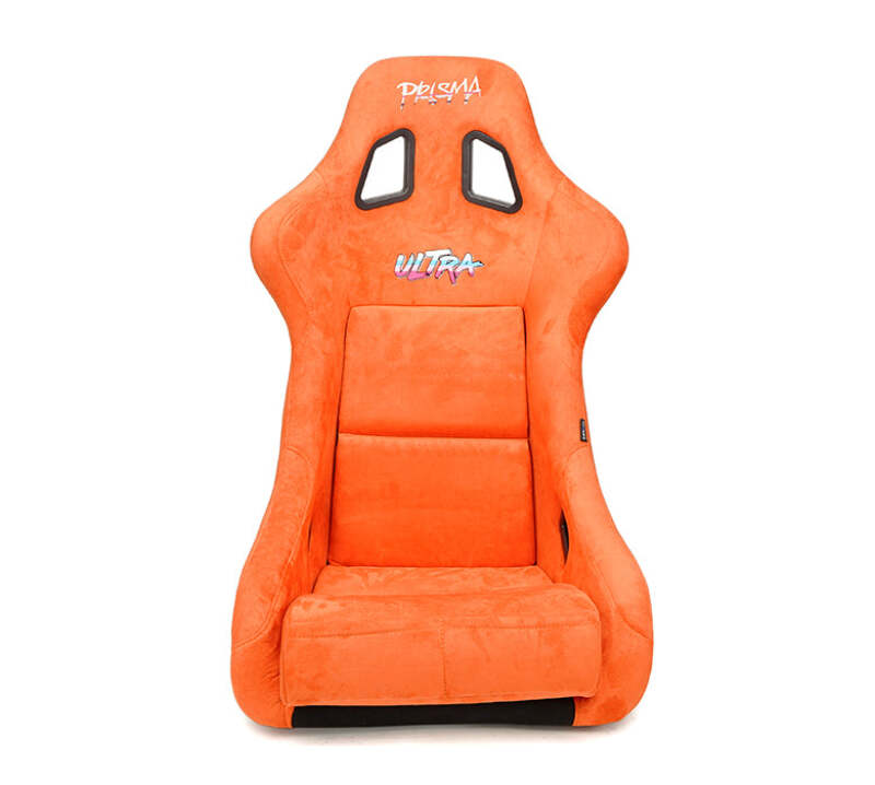 NRG FRP Bucket Seat ULTRA Edition W/ Grey Pearlized Back / Orange Microfiber Material - Large (FRP-302OR-ULTRA) - photo 2