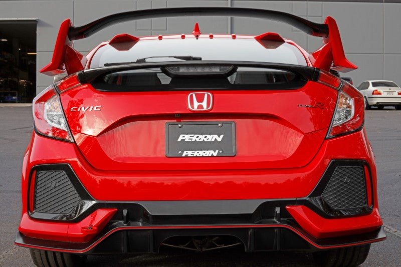 Perrin 17-21 Honda Civic Si/Type R/Touring/Hatchback Tow Hook Kit Rear - Red (PHP-BDY-251RD) - photo 5