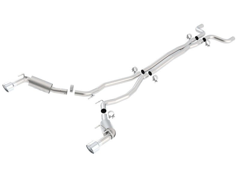 Borla 2010-2013 Chevrolet Camaro SS 6.2L 8cyl Aggressive Cat-Back Exhaust