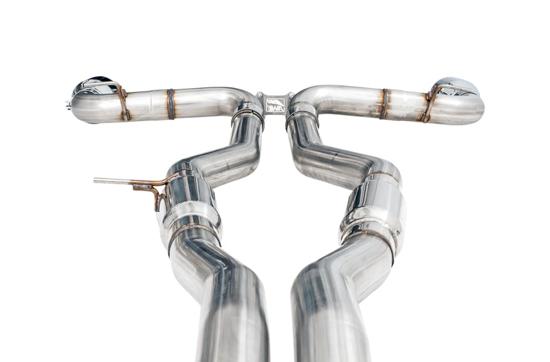 AWE Tuning 2020 Toyota Supra A90 Track Edition Exhaust - 5in Chrome Silver Tips - photo 4
