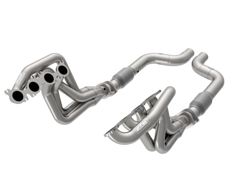 Kooks Headers 2020 Mustang GT500 5.2L 2in x 3in Stainless Steel Headers with GREEN Catted Connection Pipe - photo 4