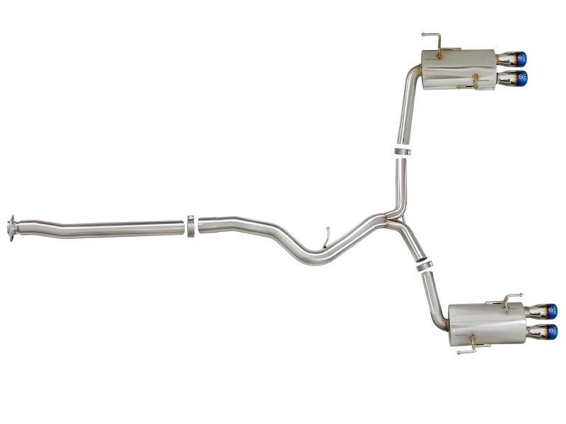 aFe Takeda 3in 304 Stainless Steel Cat-Back Exhaust System 2015-2018 Subaru WRX/WRX STI H4-2.0/2.5L - photo 5
