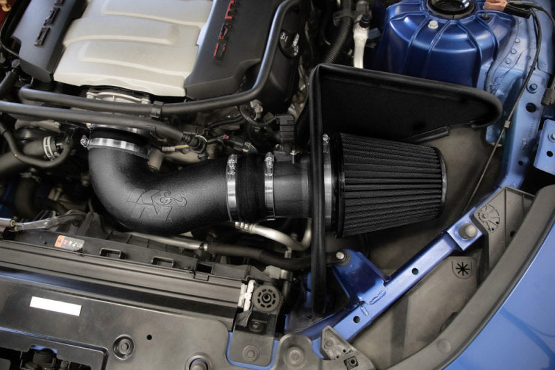 K&N 2016-2023 Chevrolet Camaro SS 6.2L V8 F/I DRYFLOW Performance Air Intake System (knn30-3092) - photo 6