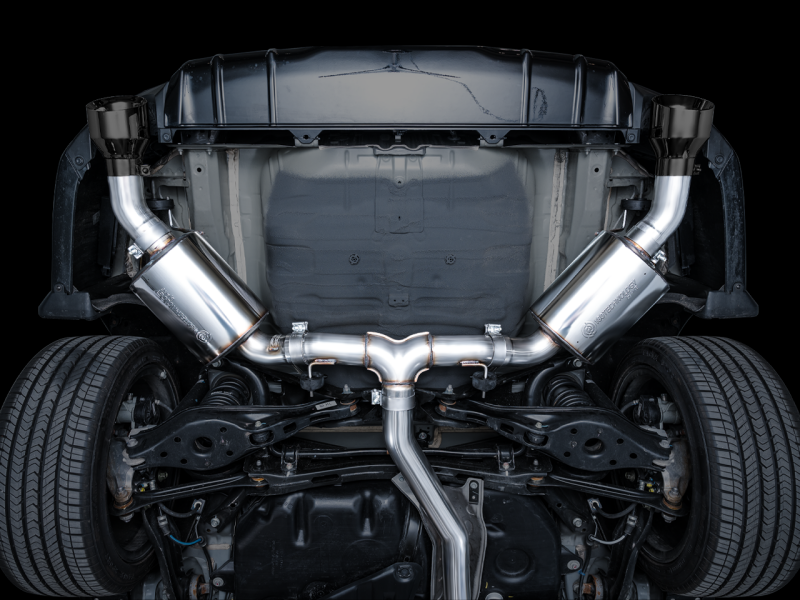 AWE Tuning 2022+ Honda Civic Si/Acura Integra Touring Edition Cat-Back Exhaust - Dual Diamond Black Tip - photo 3