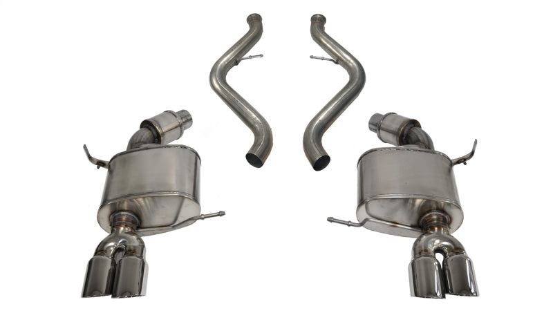 CORSA Performance 2008-2012 BMW M3 Convertible E93 Polished Sport Cat-Back Exhaust