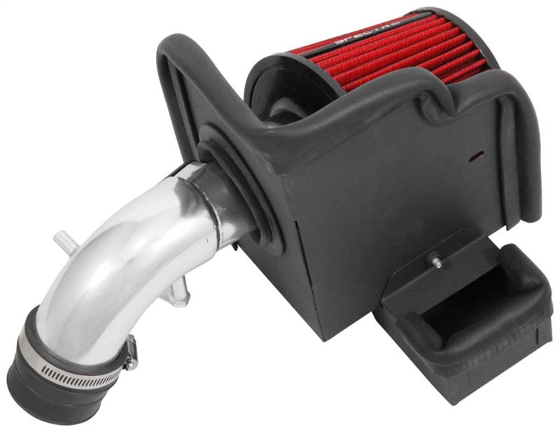 Spectre 2008-2016 Ford Fiesta 1.6L Air Intake Kit - Polished w/Red Filter (spe9054) - photo 2