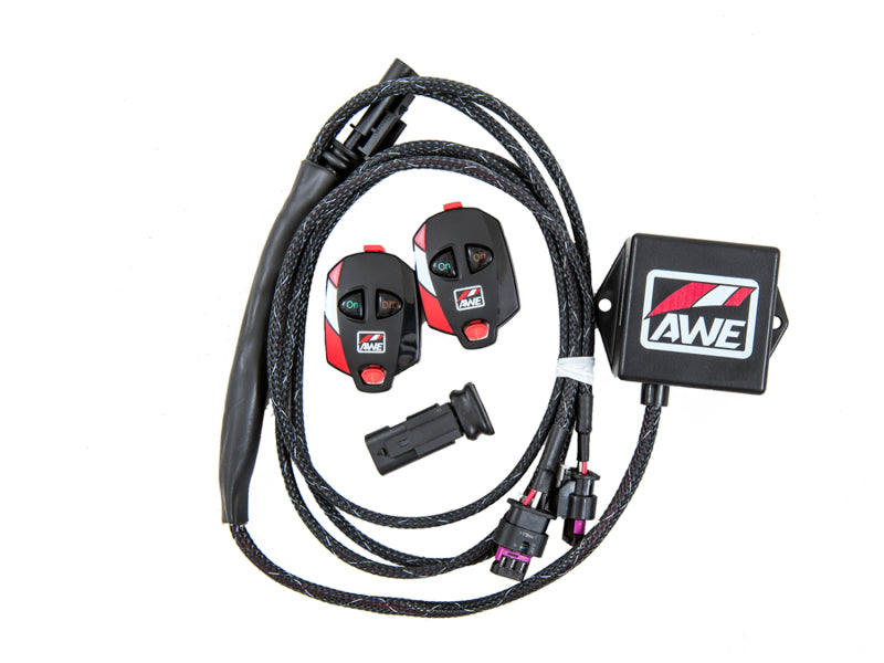 AWE Tuning Ford Focus RS SwitchPath Cat-Back Exhaust - Diamond Black Tips - photo 4