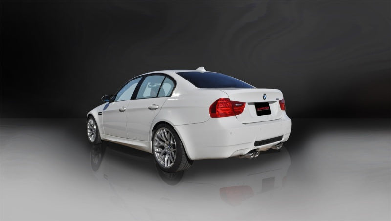 CORSA Performance 2008-2012 BMW M3 E90 Polished Sport Cat-Back Exhaust - photo 3