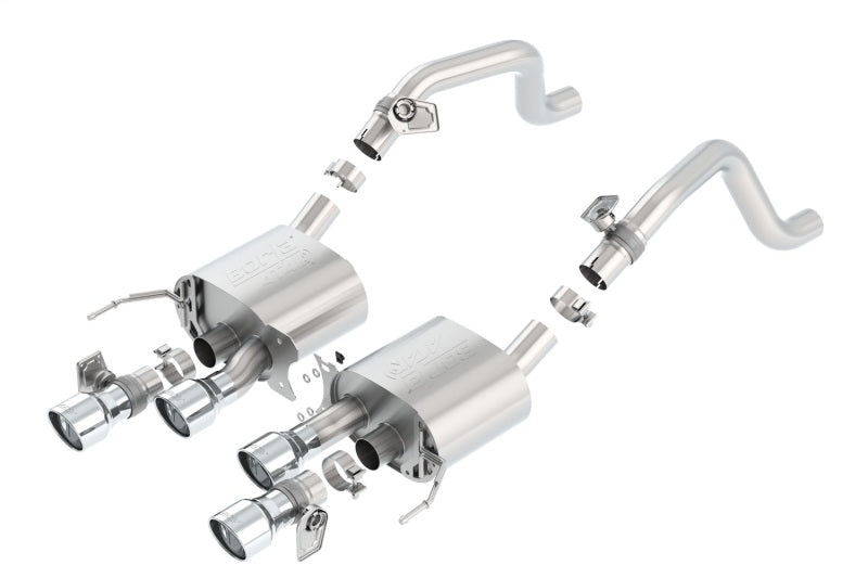 Borla 2014 Chevrolet Corvette C7 6.2L 8cyl ATAK Exhaust with NPP Dual Mode (rear section only) - photo 2