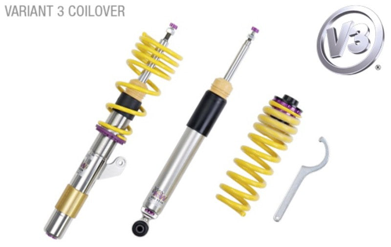 KW V3 Coilover Kit for Mercedes-Benz CLA 35 / CLA 45 (C118) Coupe 4MATIC 4WD w/o Electronic Dampers (3522500R)