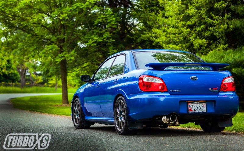Turbo XS 2002-2007 WRX-STi Cat-Back Exhaust Polished Tips - photo 2
