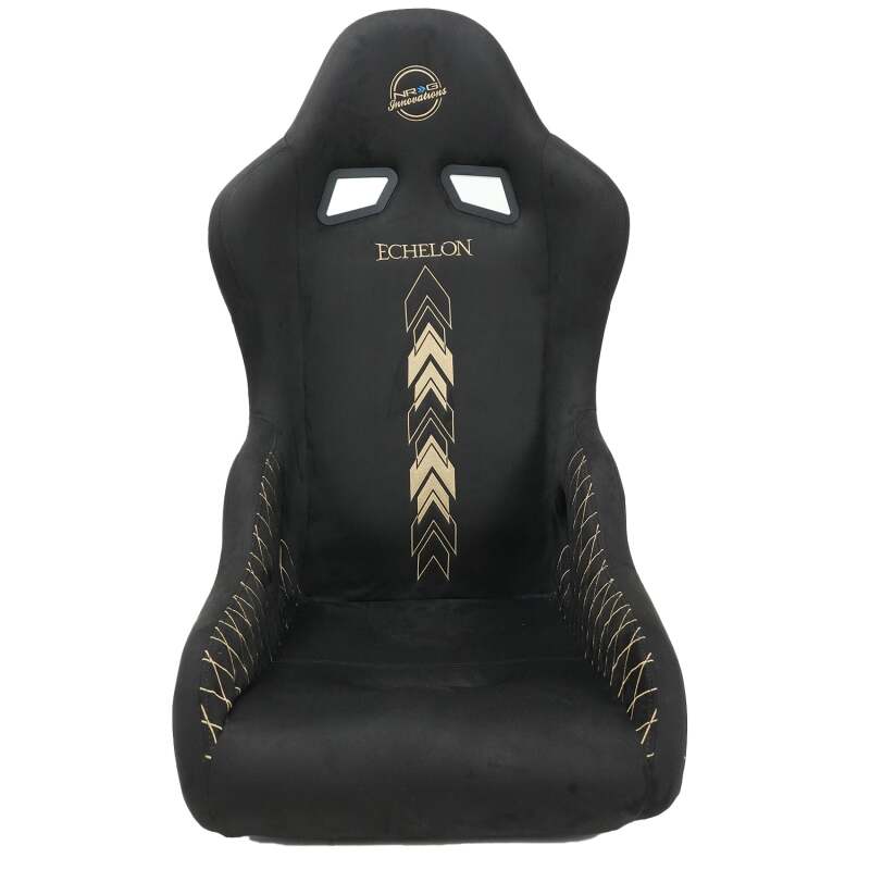NRG FRP Bucket Seat - Echelon Light Weight - Gold Stitching - Large (FRP-350ECH-GD) - photo 2