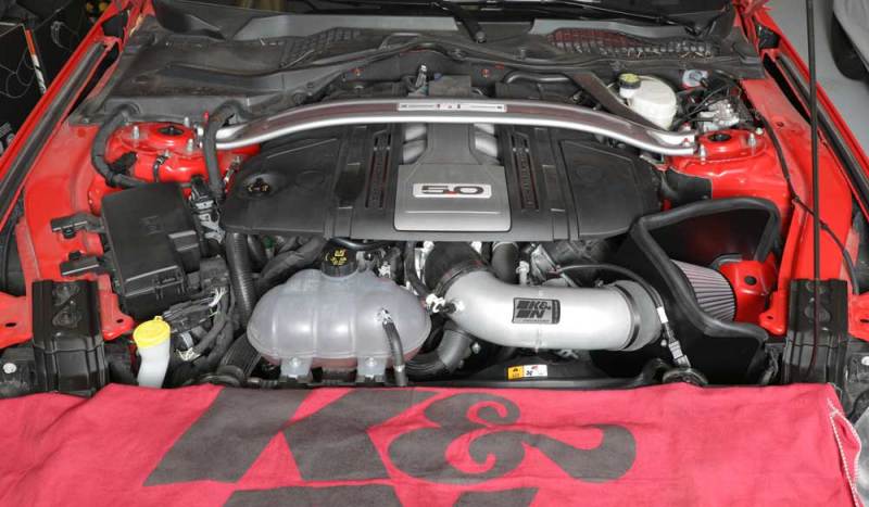 K&N 2018 Ford Mustang GT V8 5.0L F/I Typhoon Air Intake (knn69-3540TP) - photo 8