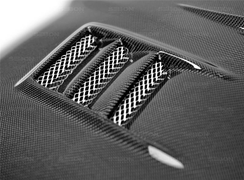 Seibon 2006-2007 Subaru WRX/STI CWII Carbon Fiber Hood - photo 6