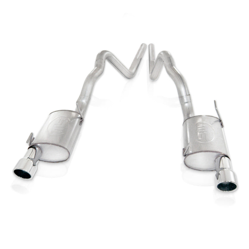 Stainless Works 2007-2010 Shelby GT500 3in Cat-Back Chambered Mufflers