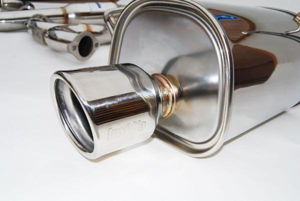 Invidia 2008-2009 WRX Sedan Q300 Dual Stainless Steel Tip Cat-Back Exhaust - photo 3