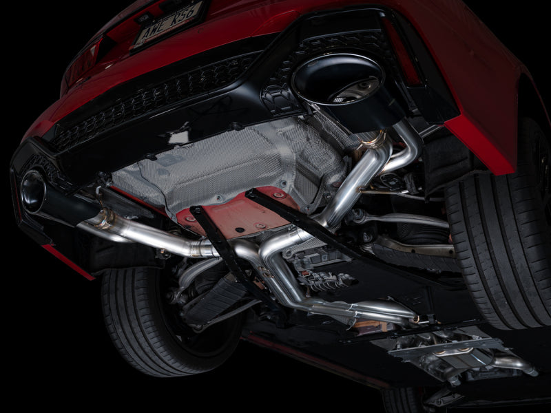 AWE Tuning 2021-2023 Audi C8 RS6/RS7 SwitchPath Cat-Back Exhaust - Diamond Black Tips - photo 5