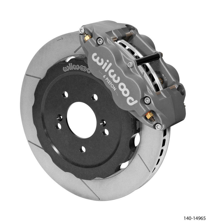 Wilwood Honda S2000 Forged Superlite 6R Front Road Race Brake Kit (12.88in)