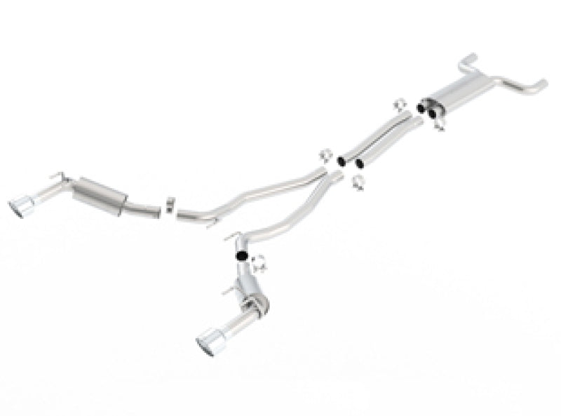 Borla 2014-2015 Chevrolet Camaro SS / ZL1 SS Single Cat-Back Exhaust System with Single Rear Exit