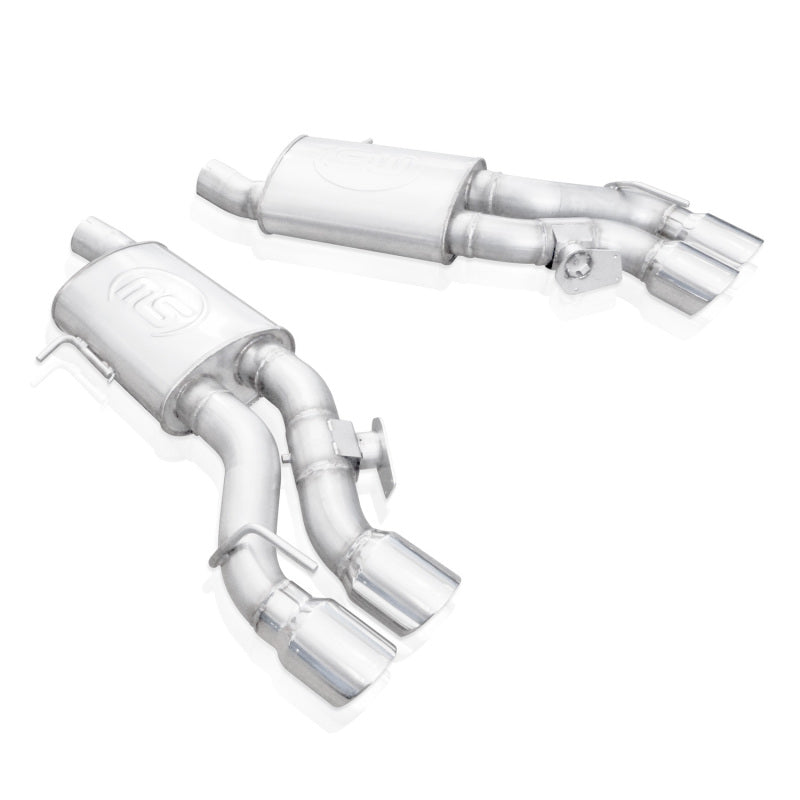 Stainless Works 2016-2018 Cadillac CTS-V Sedan Axle-Back System Dual-Mode Turbo Mufflers 4in Tips