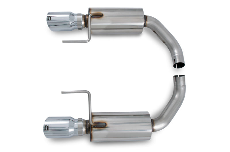 AWE Tuning S550 Mustang EcoBoost Axle-Back Exhaust - Touring Edition (Chrome Silver Tips) - photo 2