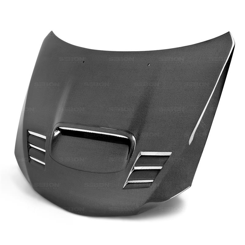 Seibon 2008-2009 Subaru WRX/STI CWII-style Carbon Fiber Hood