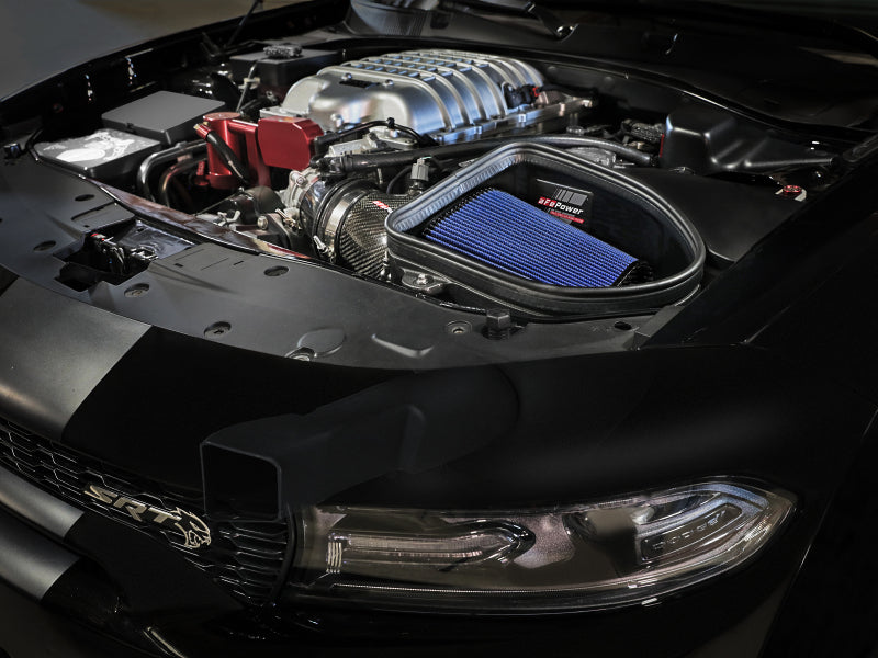 aFe Dodge Charger SRT Hellcat Redeye 2021-2023 V8-6.2L Track Series Stage-2 Carbon Fiber Intake Pro 5R (afe57-10027R) - photo 9