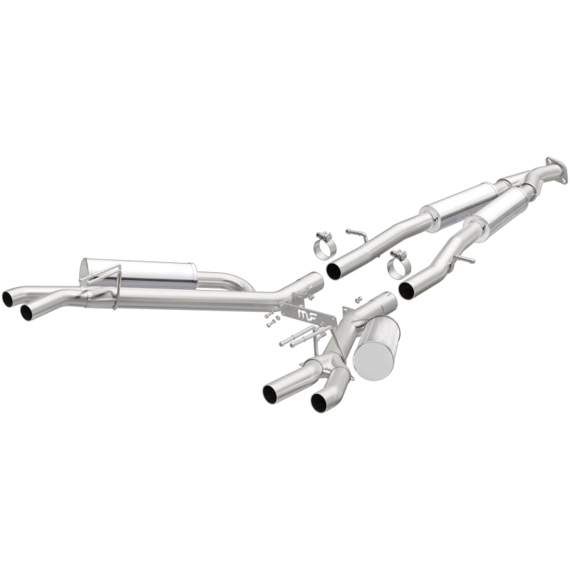 Magnaflow Cat-Back Competition Exhaust 2018-2019 Kia Stinger L4-2.0LGAS Quad 2.5in Stainless Tips