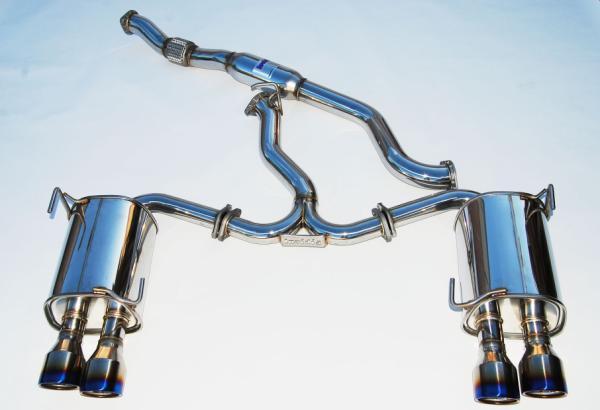 Invidia 2011+ STI/WRX Sedan Only 76mm Q300 Titanium Tip Cat-Back Exhaust