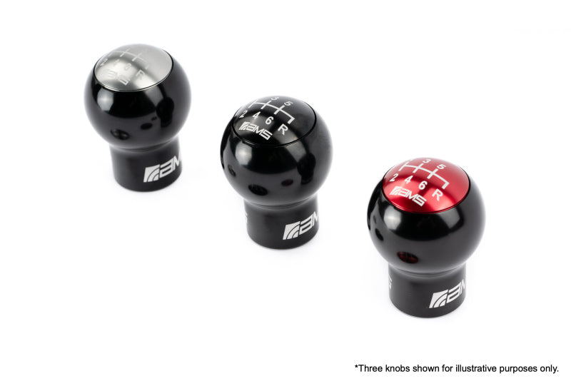 AMS Performance Subaru WRX/STi 6-Speed Billet Shift Knob (Incl Red, Black, & Gunmetal Cap) (amsAMS.50.06.0002-1) - photo 4