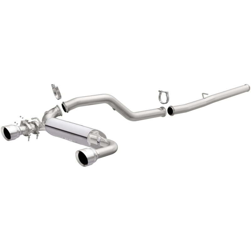 Magnaflow Cat-Back 2016 Ford Focus RS 3in Stainless Steel Dual Outlet 4.5in Polished Tips