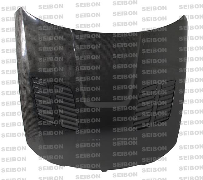Seibon 2005-2008 BMW 3 Series 4 dr E90 (Excl M3) GT-R-Style Carbon Fiber Hood