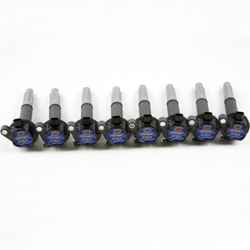 Granatelli Motor Sports 15.5-17 Ford 5.0L Coyote 4V Xtreme Coil-On-Plug Wire Conn Kit w/Coil Packs (65K Volts)