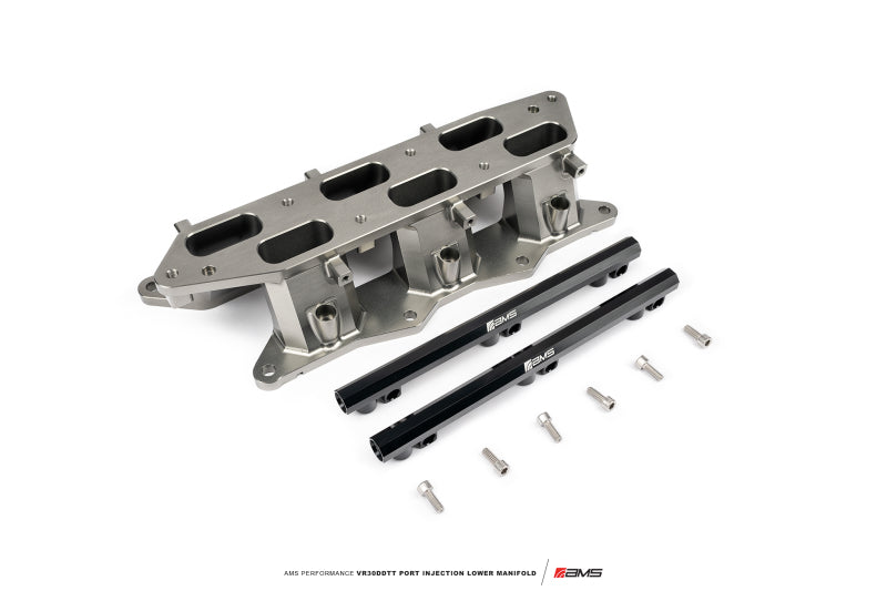 AMS Performance 2023+ Nissan Z Port Injection Lower Manifold - Gunmetal (amsAMS.47.08.0001-2)