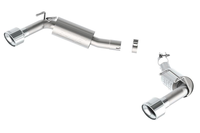 Borla 2014-2015 Camaro SS 6.2L V8 RWD Single Split Rr Exit S-Type Exhaust (rear section only) - photo 4