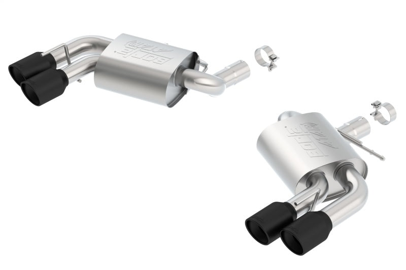 Borla 2016-2018 Chevrolet Camaro V8 SS AT/MT ATAK Rear Section Exhaust without Dual Mode Valves Ceramic Black - photo 2