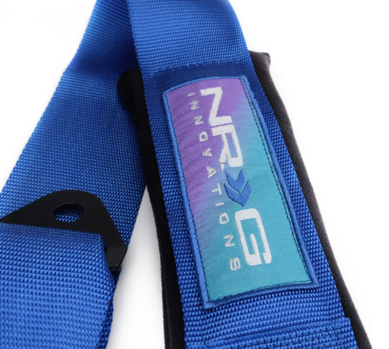 NRG 5PT 3in. Seat Belt Harness / Cam Lock - Blue (SBH-B6PCBL) - photo 4