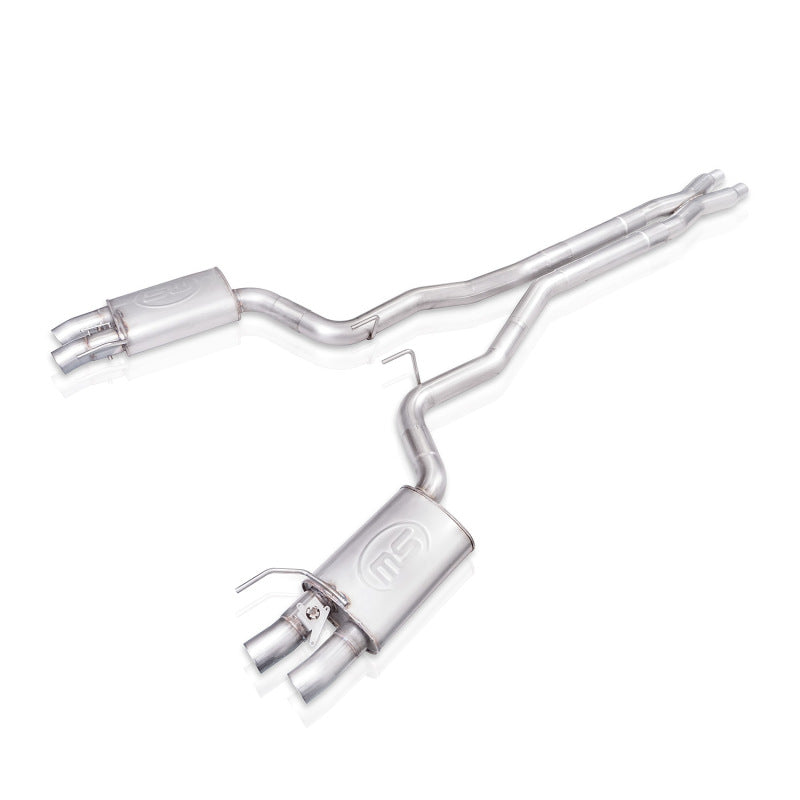 Stainless Works 2015+ Ford Shelby GT350 Redline Factory Connect X-Pipe Cat-Back Exhaust with Valves - photo 6