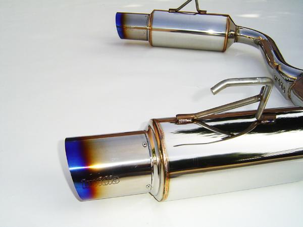Invidia 2000+ S2000 70mm Dual Titanium Tip Cat-Back Exhaust - photo 2