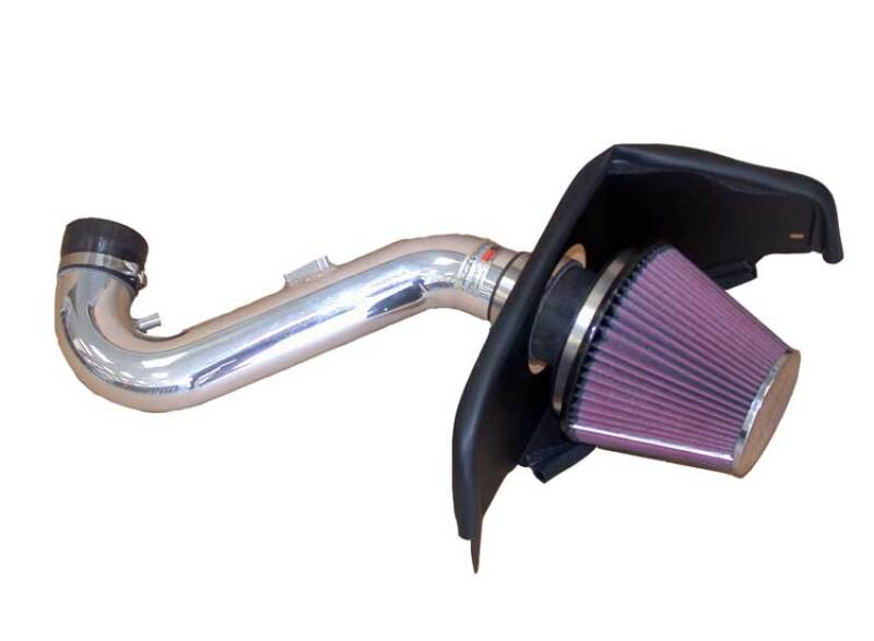 K&N 2005-2009 Ford Mustang V6 4.0L Polished Typhoon Short Ram Intake (knn69-3522TP) - photo 2