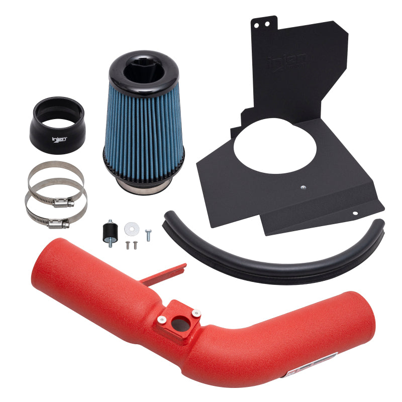 Injen 2018-2021 Subaru WRX STI H4-2.5L Turbo SP Aluminum Series Cold Air Intake - Wrinkle Red (injSP1208WR)