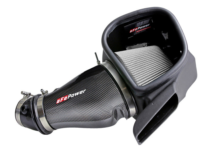 aFe Track Series Carbon Fiber Pro Dry S AIS - 2018 Jeep Grand Cherokee Trackhawk (WK2) V8-6.2L(SC) (afe57-10002D) - photo 3