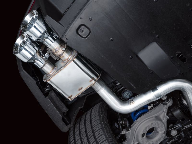 AWE Tuning 2024 Ford Mustang Dark Horse S650 RWD SwitchPath Cat-Back Exhaust with Quad Chrome Silver Tips - photo 5