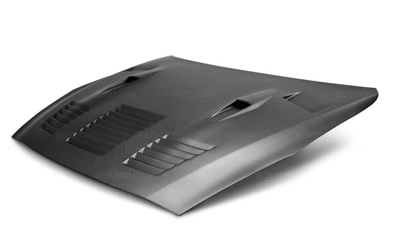 Seibon 2009-2015 Nissan GT-R R35 GTII Dry Carbon Hood - photo 2