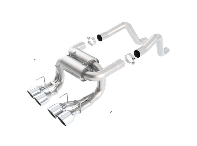 Borla 2006-2012 Chevrolet Corvette Z06/ZR1 6.2L/7.0L 8cyl Aggressive ATAK Exhaust (rear section only)