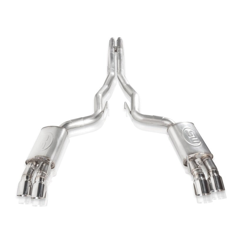 Stainless Works 2018+ Ford Mustang GT Redline Cat-Back Performance Connect H-Pipe with Active Valves - photo 5