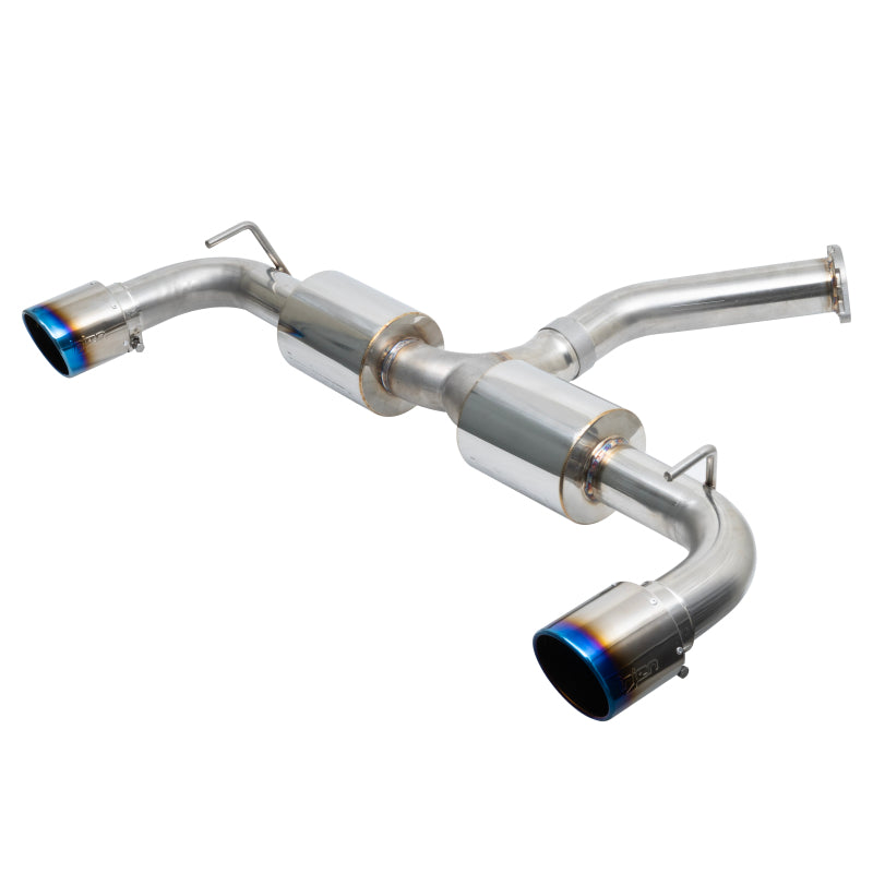 Injen 2019-2022 Hyundai Veloster N L4 2.0L Turbo Performance SS Axle-Back Exhaust System - Burnt Ti Tips - photo 2